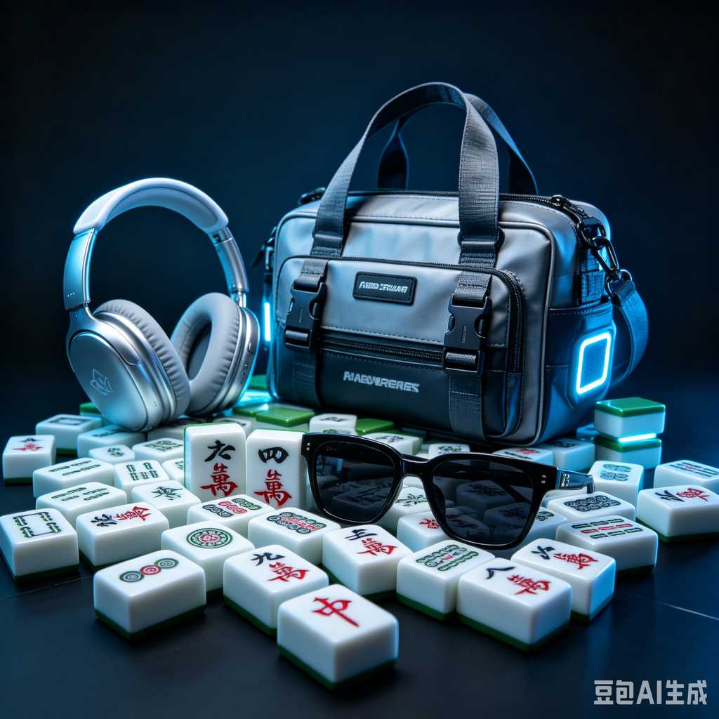 retro text mahjong tiles