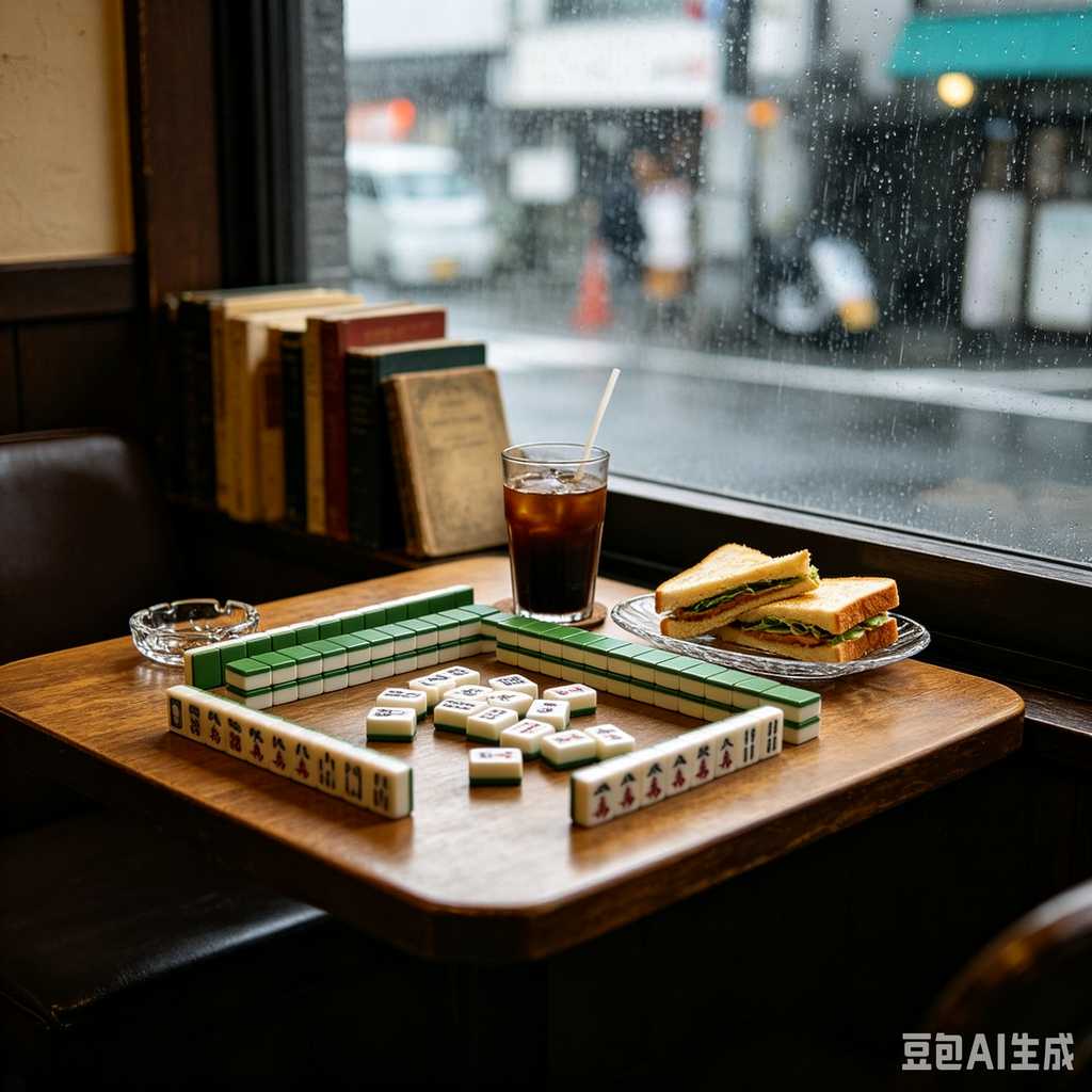 clear transparent mahjong tiles